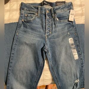 GAP Denim High Rise Button Fly Jeans